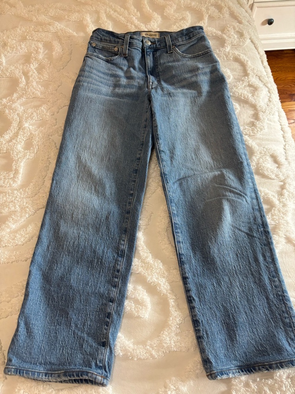 Madewell The Perfect Vintage Straight-Leg Jeans — Size 27